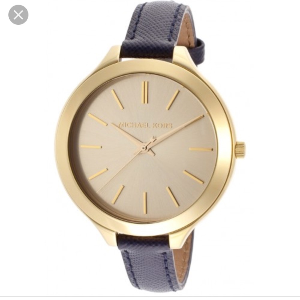 Michael Kors leather watch